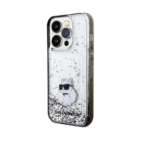 Karl Lagerfeld Liquid Glitter Choupette - Etui iPhone 14 Pro (przezroczysty) Karl Lagerfeld Liquid Glitter Choupette - Etui iPhone 14 Pro (przezroczysty)