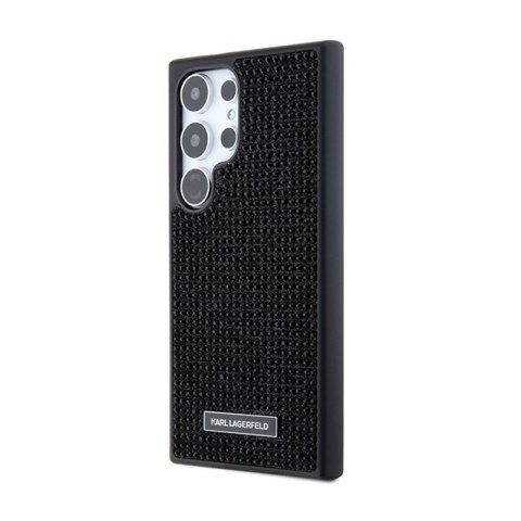 Karl Lagerfeld Rhinestone Metal Logo - Etui Samsung Galaxy S24 Ultra (czarny) Karl Lagerfeld Rhinestone Metal Logo - Etui Samsung Galaxy S24 Ultra (czarny)