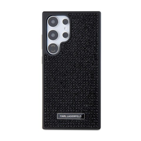 Karl Lagerfeld Rhinestone Metal Logo - Etui Samsung Galaxy S24 Ultra (czarny) Karl Lagerfeld Rhinestone Metal Logo - Etui Samsung Galaxy S24 Ultra (czarny)