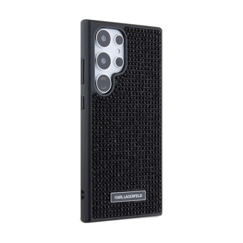 Karl Lagerfeld Rhinestone Metal Logo - Etui Samsung Galaxy S24 Ultra (czarny) Karl Lagerfeld Rhinestone Metal Logo - Etui Samsung Galaxy S24 Ultra (czarny)
