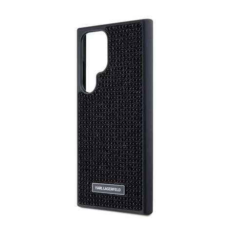 Karl Lagerfeld Rhinestone Metal Logo - Etui Samsung Galaxy S24 Ultra (czarny) Karl Lagerfeld Rhinestone Metal Logo - Etui Samsung Galaxy S24 Ultra (czarny)