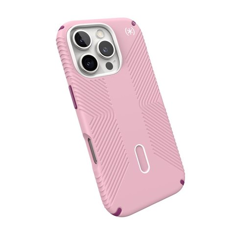 Speck Presidio2 Grip ClickLock & MagSafe - Etui iPhone 16 Pro (Wednesday Pink / Boysenberry Purple / White) Speck Presidio2 Grip ClickLock & MagSafe - Etui iPhone 16 Pro (Wednesday Pink / Boysenberry Purple / White)