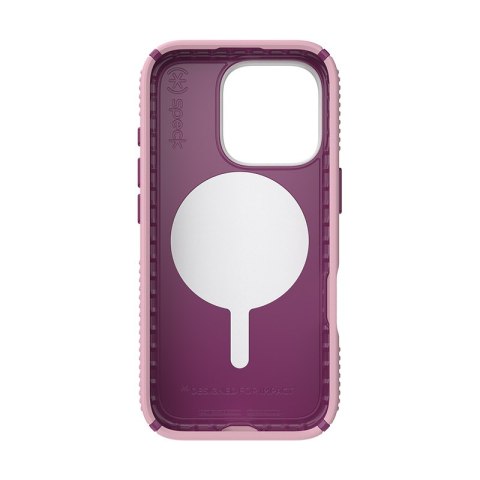 Speck Presidio2 Grip ClickLock & MagSafe - Etui iPhone 16 Pro (Wednesday Pink / Boysenberry Purple / White) Speck Presidio2 Grip ClickLock & MagSafe - Etui iPhone 16 Pro (Wednesday Pink / Boysenberry Purple / White)