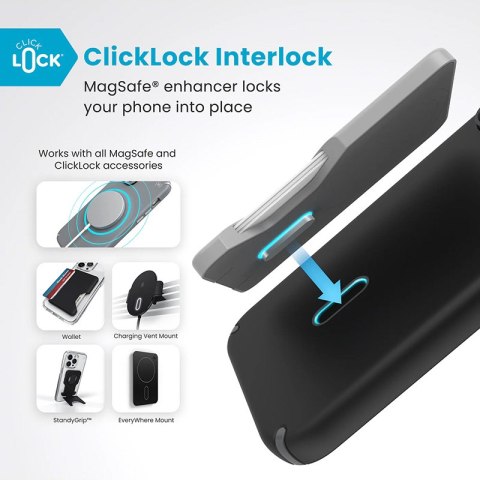 Speck Presidio2 Pro ClickLock & MagSafe - Etui iPhone 16 Pro Max (Black / Slate Grey / White) Speck Presidio2 Pro ClickLock & MagSafe - Etui iPhone 16 Pro Max (Black / Slate Grey / White)