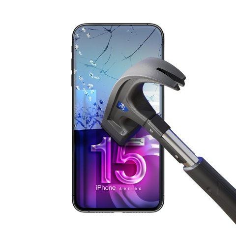 3mk FlexibleGlass - Szkło hybrydowe do iPhone 15 3mk FlexibleGlass - Szkło hybrydowe do iPhone 15