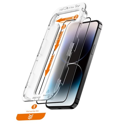 Crong EasyShield 2-Pack - Szkło hartowane iPhone 14 Pro (2 sztuki) Crong EasyShield 2-Pack - Szkło hartowane iPhone 14 Pro (2 sztuki)