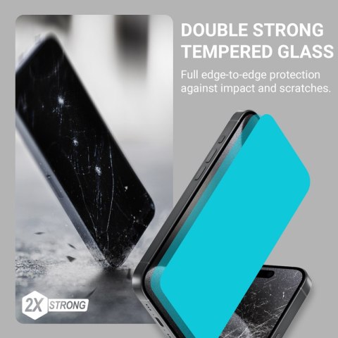 Crong EasyShield 2-Pack - Szkło hartowane iPhone 14 Pro (2 sztuki) Crong EasyShield 2-Pack - Szkło hartowane iPhone 14 Pro (2 sztuki)
