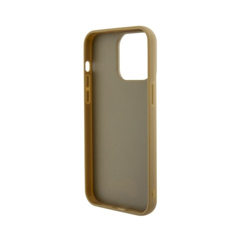 Guess Disco Metal Script - Etui iPhone 15 Pro Max (złoty) Guess Disco Metal Script - Etui iPhone 15 Pro Max (złoty)