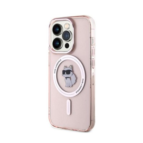 Karl Lagerfeld IML Choupette MagSafe - Etui iPhone 14 Pro Max (różowy) Karl Lagerfeld IML Choupette MagSafe - Etui iPhone 14 Pro Max (różowy)