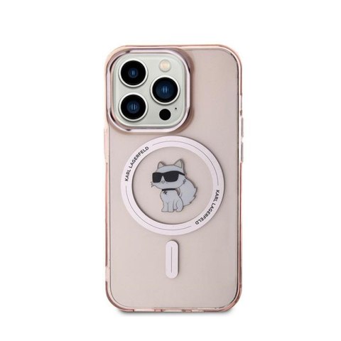 Karl Lagerfeld IML Choupette MagSafe - Etui iPhone 14 Pro Max (różowy) Karl Lagerfeld IML Choupette MagSafe - Etui iPhone 14 Pro Max (różowy)