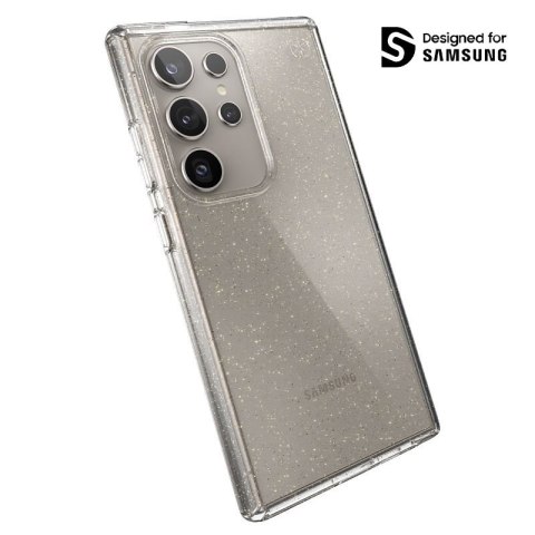 Speck Presidio Lux Glitter - Etui Samsung Galaxy S24 Ultra (Clear / Gold Glitter) Speck Presidio Lux Glitter - Etui Samsung Galaxy S24 Ultra (Clear / Gold Glitter)