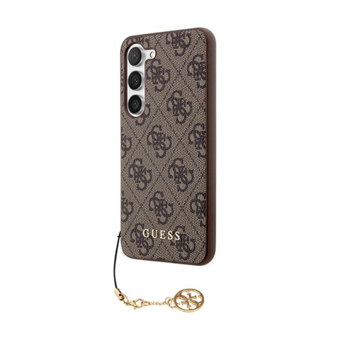 Guess 4G Charms Collection - Etui Samsung Galaxy A35 5G (brązowy) Guess 4G Charms Collection - Etui Samsung Galaxy A35 5G (brązowy)