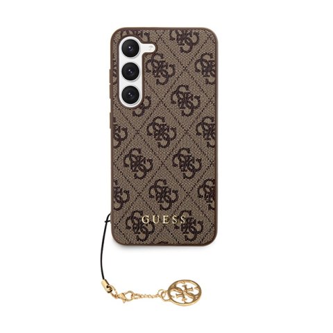 Guess 4G Charms Collection - Etui Samsung Galaxy A35 5G (brązowy) Guess 4G Charms Collection - Etui Samsung Galaxy A35 5G (brązowy)