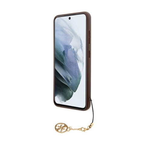 Guess 4G Charms Collection - Etui Samsung Galaxy A35 5G (brązowy) Guess 4G Charms Collection - Etui Samsung Galaxy A35 5G (brązowy)
