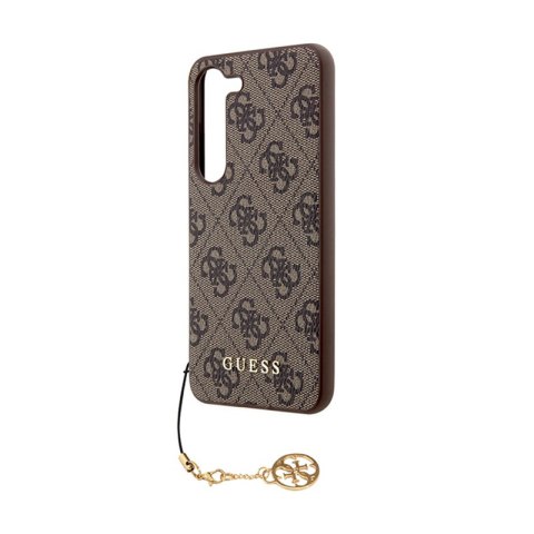 Guess 4G Charms Collection - Etui Samsung Galaxy A35 5G (brązowy) Guess 4G Charms Collection - Etui Samsung Galaxy A35 5G (brązowy)
