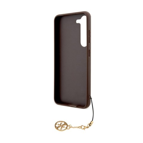 Guess 4G Charms Collection - Etui Samsung Galaxy A35 5G (brązowy) Guess 4G Charms Collection - Etui Samsung Galaxy A35 5G (brązowy)