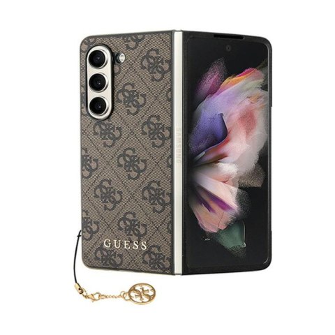Guess 4G Charms Collection - Etui do Samsung Galaxy Z Fold 5 (brązowy) Guess 4G Charms Collection - Etui do Samsung Galaxy Z Fold 5 (brązowy)