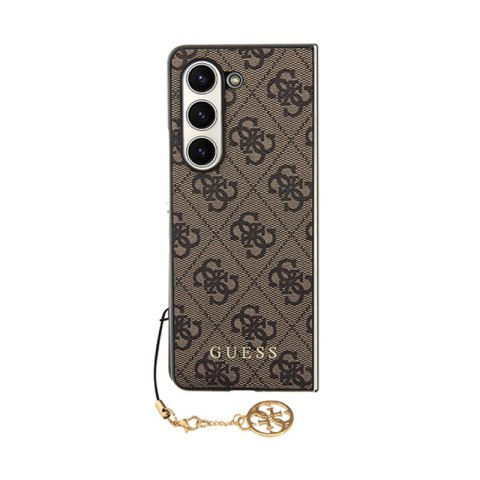 Guess 4G Charms Collection - Etui do Samsung Galaxy Z Fold 5 (brązowy) Guess 4G Charms Collection - Etui do Samsung Galaxy Z Fold 5 (brązowy)