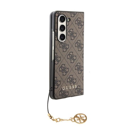 Guess 4G Charms Collection - Etui do Samsung Galaxy Z Fold 5 (brązowy) Guess 4G Charms Collection - Etui do Samsung Galaxy Z Fold 5 (brązowy)