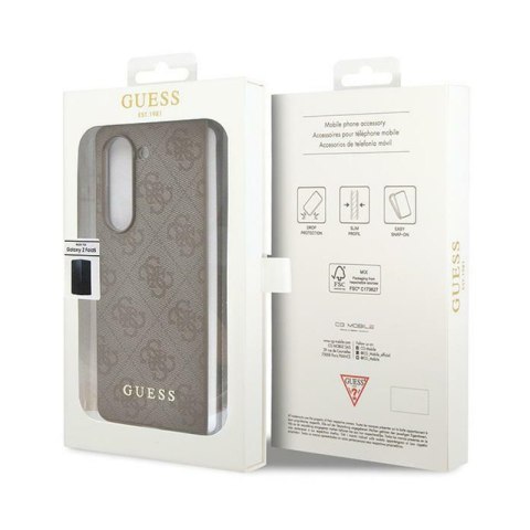 Guess 4G Charms Collection - Etui do Samsung Galaxy Z Fold 5 (brązowy) Guess 4G Charms Collection - Etui do Samsung Galaxy Z Fold 5 (brązowy)