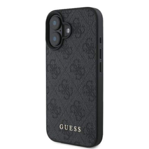 Guess 4G Classic - Etui iPhone 16 Plus (czarny) Guess 4G Classic - Etui iPhone 16 Plus (czarny)