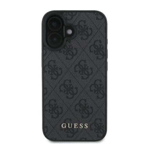 Guess 4G Classic - Etui iPhone 16 Plus (czarny) Guess 4G Classic - Etui iPhone 16 Plus (czarny)
