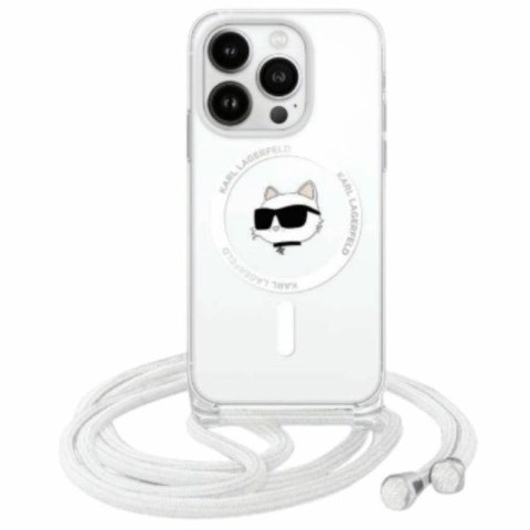 Karl Lagerfeld IML Choupette Head & Cord MagSafe - Etui iPhone 16 (przezroczysty) Karl Lagerfeld IML Choupette Head & Cord MagSafe - Etui iPhone 16 (przezroczysty)
