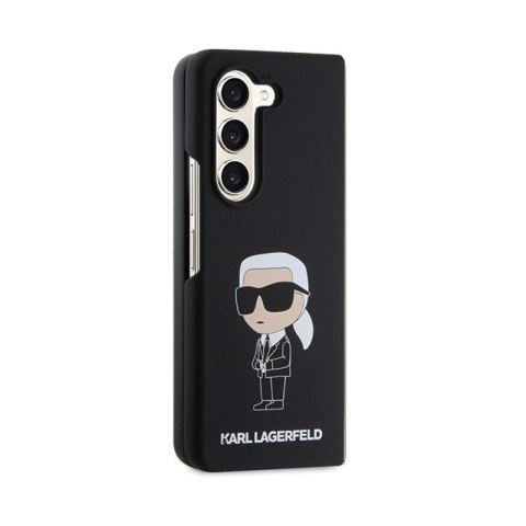Karl Lagerfeld Silicone Ikonik - Etui Samsung Z Fold 5 (czarny) Karl Lagerfeld Silicone Ikonik - Etui Samsung Z Fold 5 (czarny)