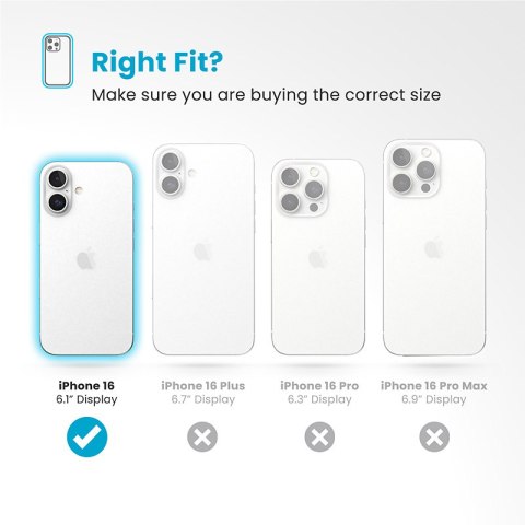 Speck Presidio2 Grip - Etui iPhone 16 (Coastal Blue / Dust Grey / White) Speck Presidio2 Grip - Etui iPhone 16 (Coastal Blue / Dust Grey / White)