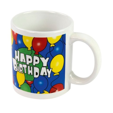 Ceramiczny kubek urodzinowy w pudełku prezentowym 300ml (Niebieski) Ceramiczny kubek urodzinowy w pudełku prezentowym 300ml (Niebieski)