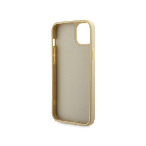 Guess Rhinestone Triangle - Etui iPhone 14 (złoty) Guess Rhinestone Triangle - Etui iPhone 14 (złoty)