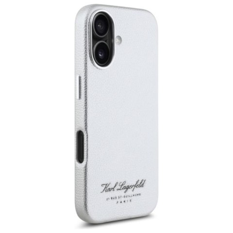 Karl Lagerfeld Hotel RSG - Etui iPhone 16 (szary) Karl Lagerfeld Hotel RSG - Etui iPhone 16 (szary)