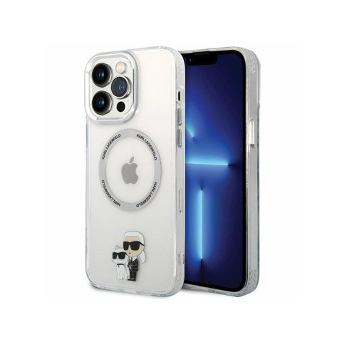 Karl Lagerfeld IML NFT Karl & Choupette MagSafe - Etui iPhone 13 Pro Max (przezroczysty) Karl Lagerfeld IML NFT Karl & Choupette MagSafe - Etui iPhone 13 Pro Max (przezroczysty)