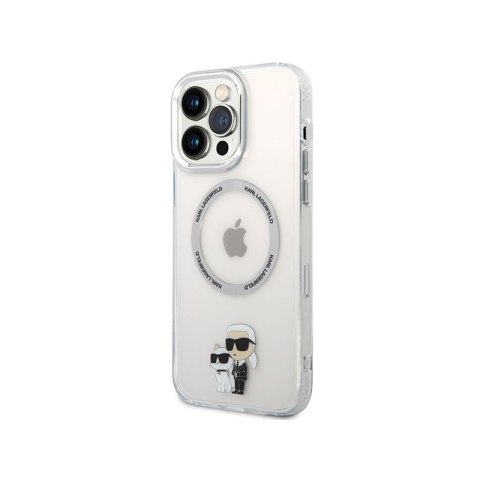 Karl Lagerfeld IML NFT Karl & Choupette MagSafe - Etui iPhone 13 Pro Max (przezroczysty) Karl Lagerfeld IML NFT Karl & Choupette MagSafe - Etui iPhone 13 Pro Max (przezroczysty)
