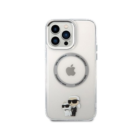 Karl Lagerfeld IML NFT Karl & Choupette MagSafe - Etui iPhone 13 Pro Max (przezroczysty) Karl Lagerfeld IML NFT Karl & Choupette MagSafe - Etui iPhone 13 Pro Max (przezroczysty)