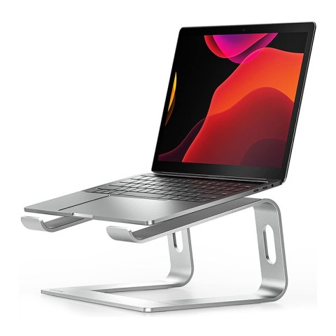 Crong AluBench - Aluminiowa podstawka do laptopa (srebrny) Crong AluBench - Aluminiowa podstawka do laptopa (srebrny)