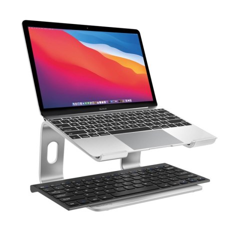 Crong AluBench - Aluminiowa podstawka do laptopa (srebrny) Crong AluBench - Aluminiowa podstawka do laptopa (srebrny)