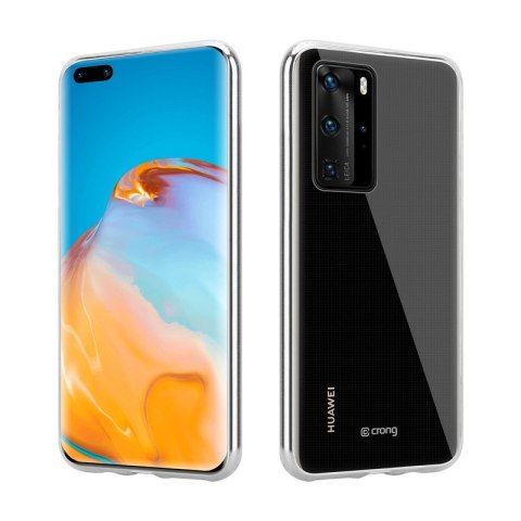 Crong Crystal Slim Cover - Etui Huawei P40 (przezroczysty) Crong Crystal Slim Cover - Etui Huawei P40 (przezroczysty)