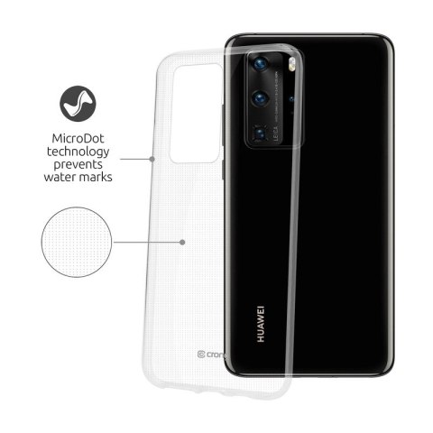 Crong Crystal Slim Cover - Etui Huawei P40 (przezroczysty) Crong Crystal Slim Cover - Etui Huawei P40 (przezroczysty)