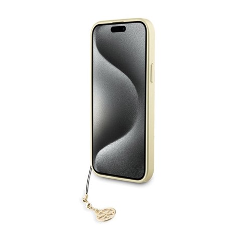 Guess 4G Charms Collection - Etui iPhone 15 Pro Max (szary) Guess 4G Charms Collection - Etui iPhone 15 Pro Max (szary)