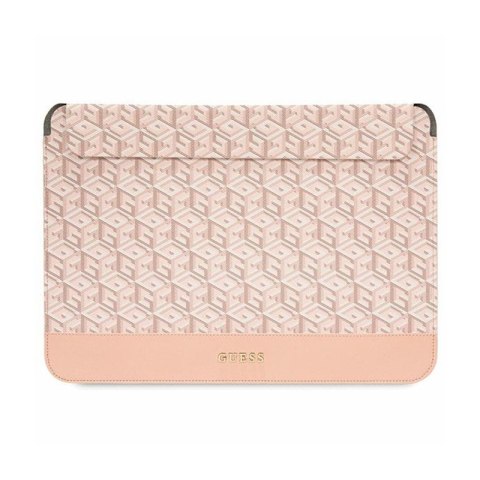 Guess GCube Stripes Computer Sleeve - Etui na notebooka 14" (Różowy) Guess GCube Stripes Computer Sleeve - Etui na notebooka 14" (Różowy)