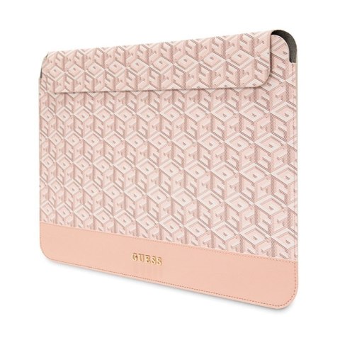 Guess GCube Stripes Computer Sleeve - Etui na notebooka 14" (Różowy) Guess GCube Stripes Computer Sleeve - Etui na notebooka 14" (Różowy)