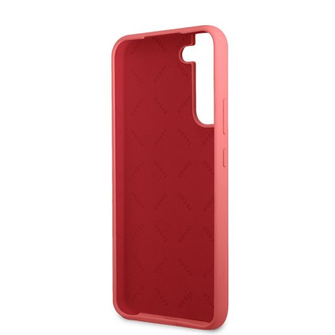 Guess Silicone Script Metal Logo - Etui Samsung Galaxy S22+ (fuksja) Guess Silicone Script Metal Logo - Etui Samsung Galaxy S22+ (fuksja)