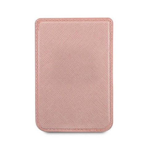 Guess Wallet Card Slot MagSafe Saffiano - Portfel magnetyczny (różowy) Guess Wallet Card Slot MagSafe Saffiano - Portfel magnetyczny (różowy)