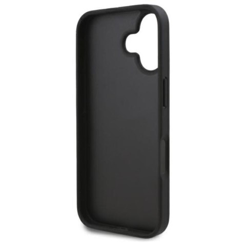 Karl Lagerfeld Cardslots Monogram - Etui iPhone 16 (czarny) Karl Lagerfeld Cardslots Monogram - Etui iPhone 16 (czarny)