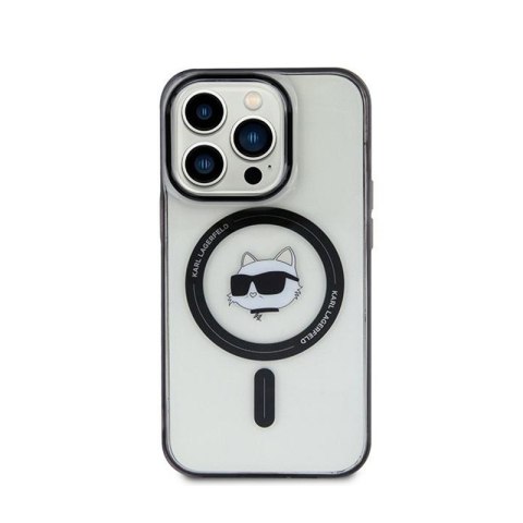 Karl Lagerfeld IML Choupette Head MagSafe - Etui iPhone 15 (przezroczysty) Karl Lagerfeld IML Choupette Head MagSafe - Etui iPhone 15 (przezroczysty)