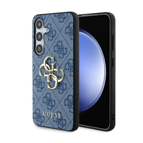 Guess 4G Big Metal Logo - Etui Samsung Galaxy S24+ (niebieski) Guess 4G Big Metal Logo - Etui Samsung Galaxy S24+ (niebieski)