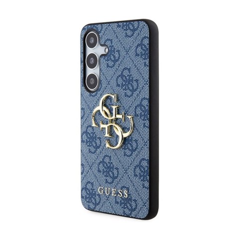 Guess 4G Big Metal Logo - Etui Samsung Galaxy S24+ (niebieski) Guess 4G Big Metal Logo - Etui Samsung Galaxy S24+ (niebieski)