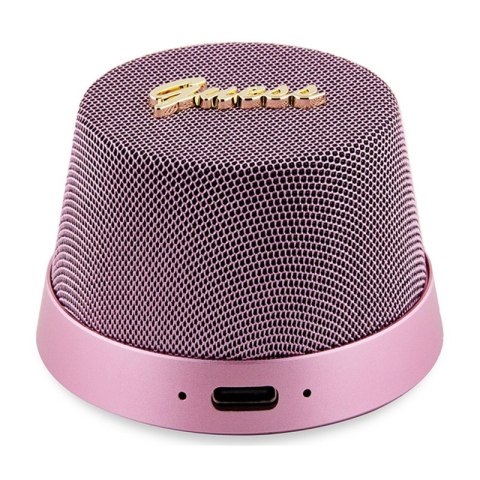 Guess Magnetic Script Metal Logo - Głośnik Bluetooth V5.3 (różowy) Guess Magnetic Script Metal Logo - Głośnik Bluetooth V5.3 (różowy)