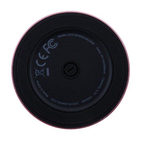 Guess Magnetic Script Metal Logo - Głośnik Bluetooth V5.3 (różowy) Guess Magnetic Script Metal Logo - Głośnik Bluetooth V5.3 (różowy)
